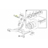 Kép 2/2 - VOLVO Munkahenger rögzítő csapszeg  11059701