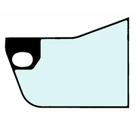 BOBCAT Alsó Ajtóüveg F3563 