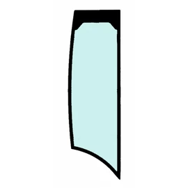 DOOSAN Jobb Hátsó Oldalüveg F3607 