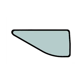 CAT Jobb Alsó Oldalüveg 2490192 