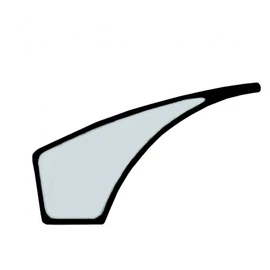 CASE Bal Alsó Ajtóüveg  47685522 