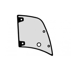 HYUNDAI Jobb Oldalüveg ZGBR-00778