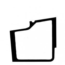 JCB Alsó Ajtóüveg 401/Z4078