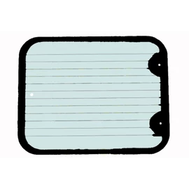 JCB Hátsó Szélvédő 401/N0590