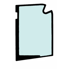 JCB Oldalüveg 401/X2939