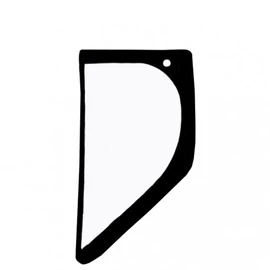 KOBELCO Oldalüveg F3171 