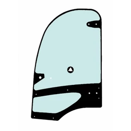 KRAMER Bal Ajtóüveg 