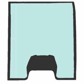 KUBOTA Szélvédő R5631-47250