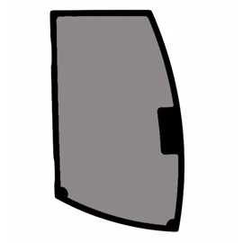 LIEBHERR Jobb Ajtóüveg 9777217