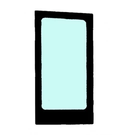 LIEBHERR Jobb Alsó Szélvédő F3760 