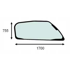 MERLO Jobb Oldalüveg 090932 