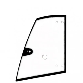 WACKER NEUSON Felső Hátsó Ajtóüveg 1000399112