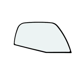 MANITOU Jobb Oldalüveg 601327 