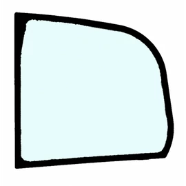 MANITOU Oldalüveg F3596 