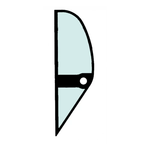 BOBCAT Oldalüveg F3543 