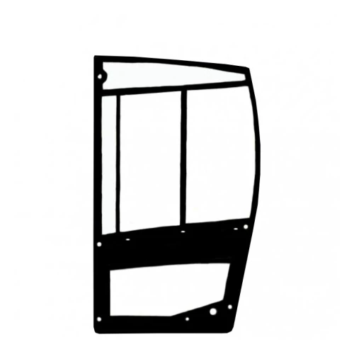 BOMAG Bal Ajtóüveg 5571190 