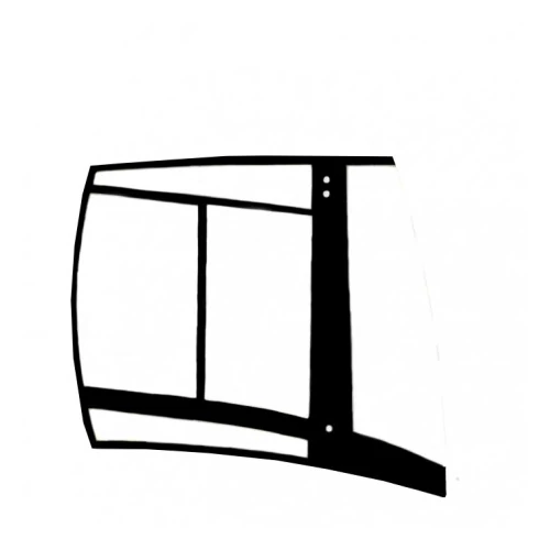 BOMAG Jobb Oldalüveg 5571183 