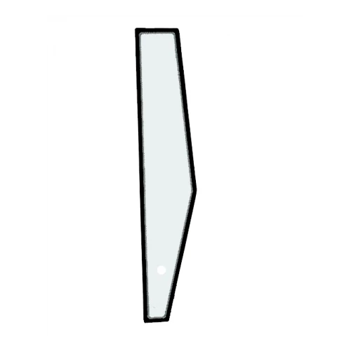 CAT Jobb Első Ajtóüveg 185-7533