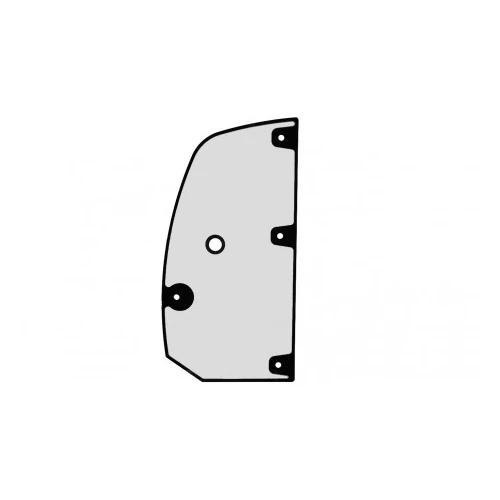 HYUNDAI Bal Ajtóüveg ZGBR-00753