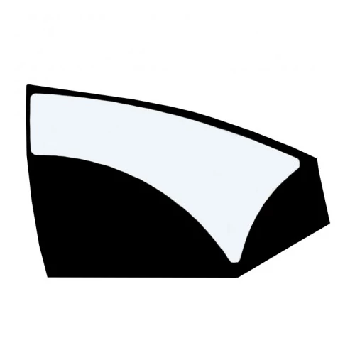 JCB Alsó Ajtóüveg 332/H4778