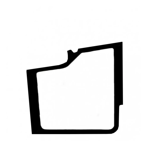 JCB Alsó Ajtóüveg 401/Z4078