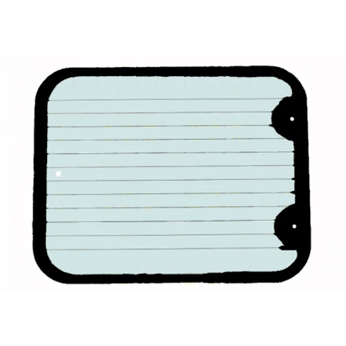 JCB Hátsó Szélvédő 401/N0590