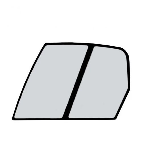 JCB Jobb Oldalüveg 827/80154