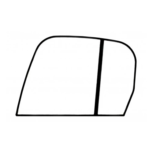 JCB Jobb Oldalüveg 827/80456