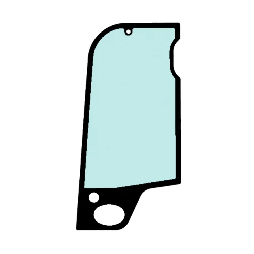 KOMATSU Felső Ajtóüveg F3734 