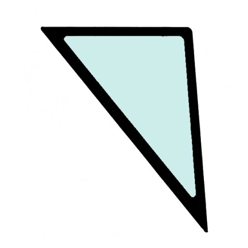 KOMATSU Jobb Alsó Oldalüveg F3699 