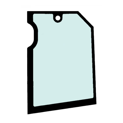 KOMATSU Oldalüveg F3700 