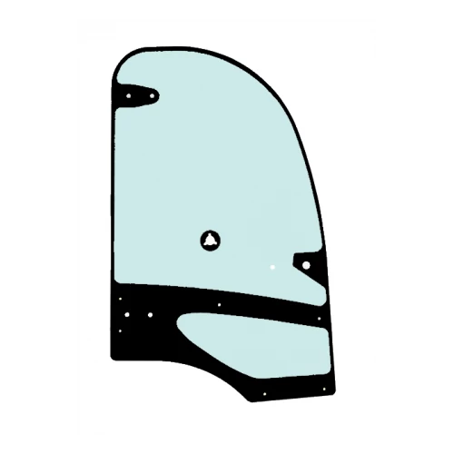 KRAMER Jobb Ajtóüveg 