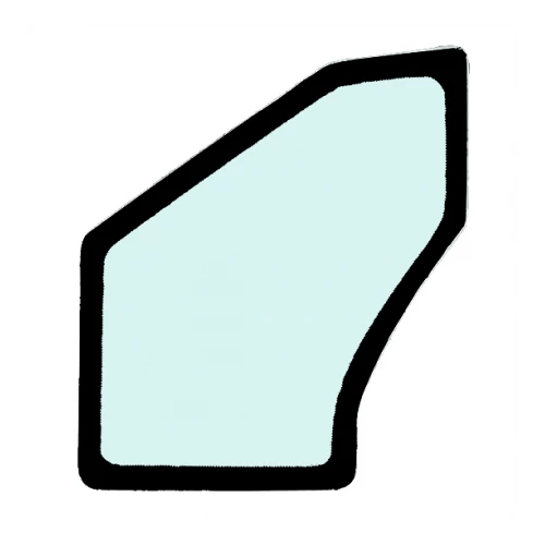 KUBOTA Alsó Ajtóüveg RC411-46540