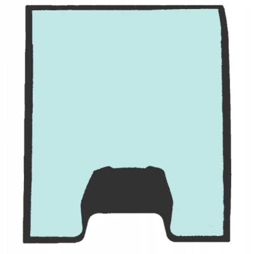 KUBOTA Szélvédő R5631-47250