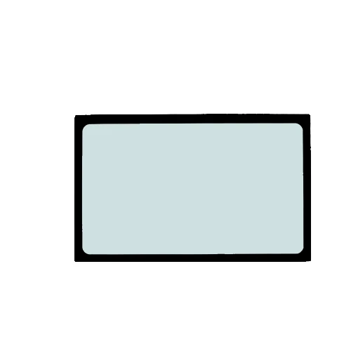 KUBOTA Hátsó Szélvédő RD829-49220