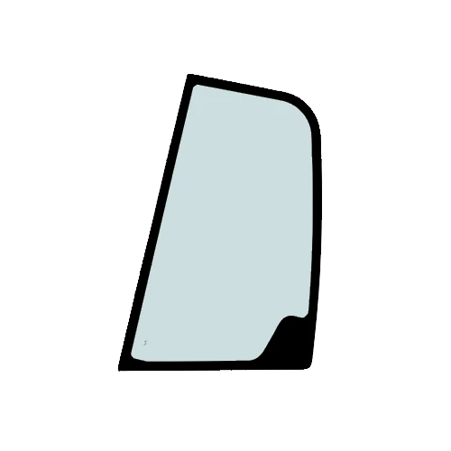 KUBOTA Oldalüveg RD829-49210