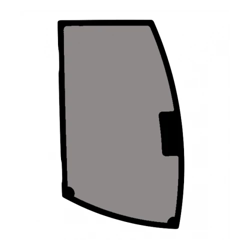 LIEBHERR Jobb Ajtóüveg 9777217