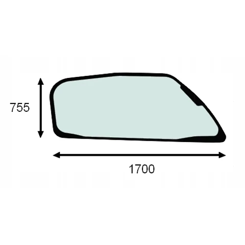 MERLO Jobb Oldalüveg 090932 