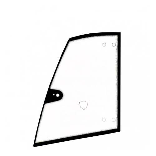 WACKER NEUSON Felső Hátsó Ajtóüveg 1000399112