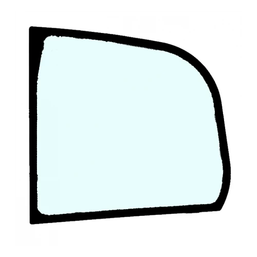 MANITOU Oldalüveg F3596 