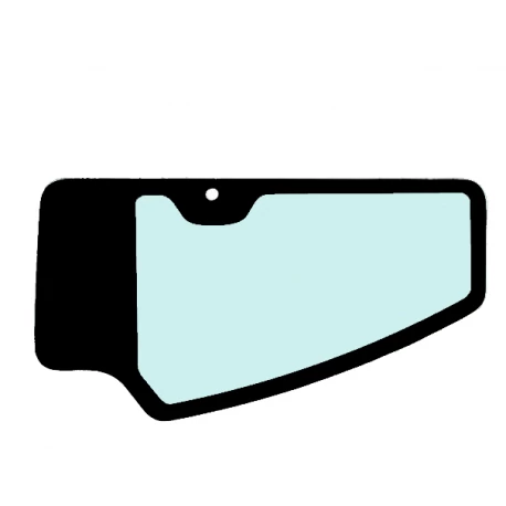 DOOSAN Alsó Ajtóüveg 500119-00040