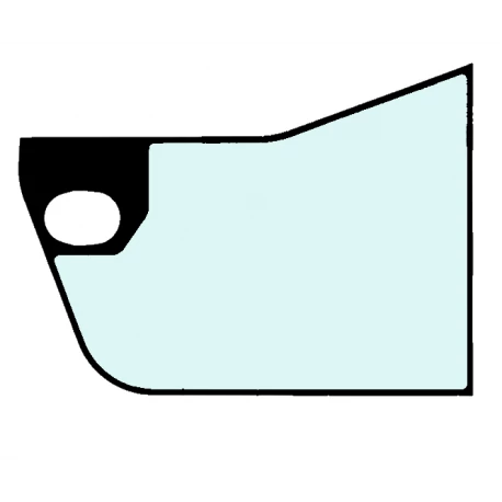 BOBCAT Alsó Ajtóüveg F3563 