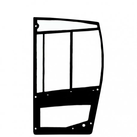 BOMAG Bal Ajtóüveg 5571190 