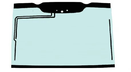 CAT Hátsó Szélvédő 2667068 