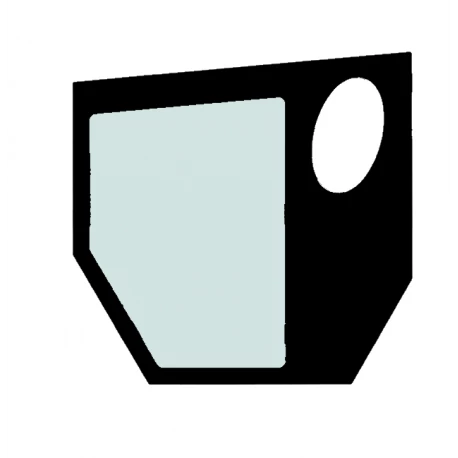 HITACHI Alsó Ajtóüveg F3548 