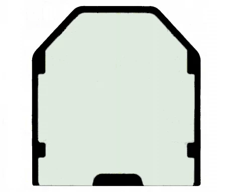 JCB Szélvédő 332/X8209