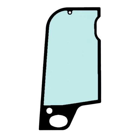 KOMATSU Felső Ajtóüveg F3734 