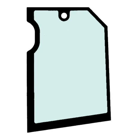 KOMATSU Oldalüveg F3700 