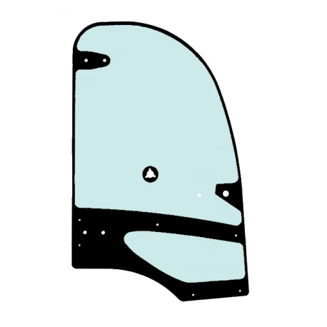 KRAMER Jobb Ajtóüveg 