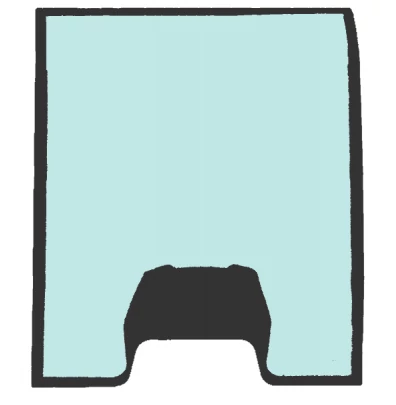 KUBOTA Szélvédő R5631-47250